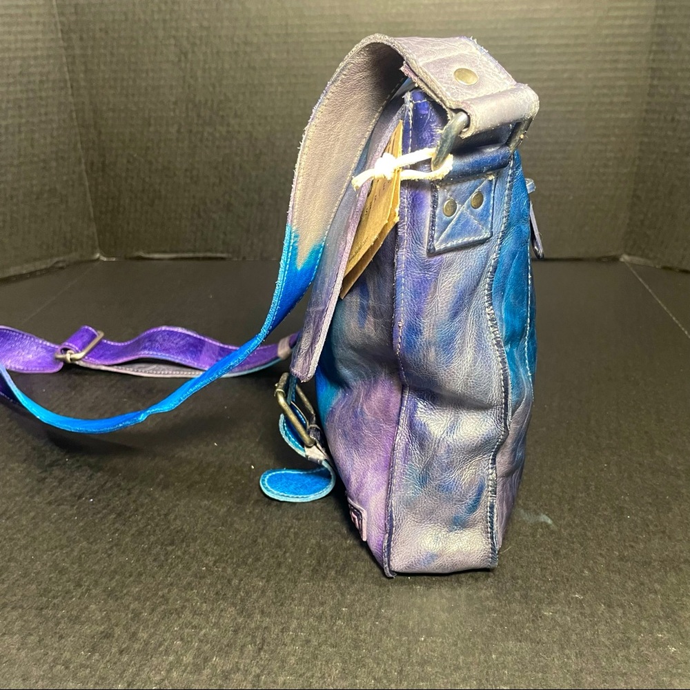 BNWT Bed Stu Venice Beach Moody Blues crossbody GREAT GRADUATION GIFT! - Picture 10 of 16